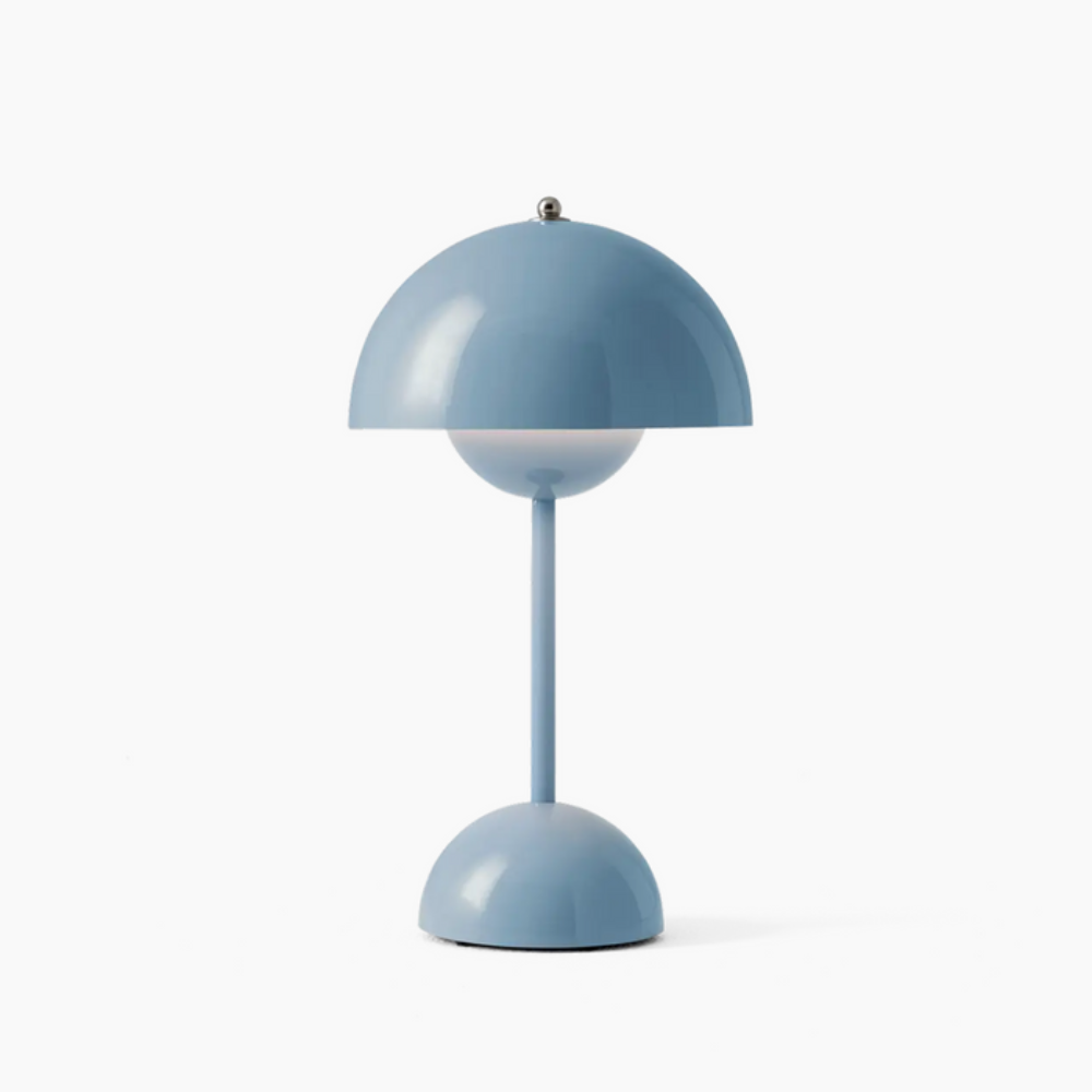 Cordless LED table lamp with adjustable brightness - perfect for the home, office or patio