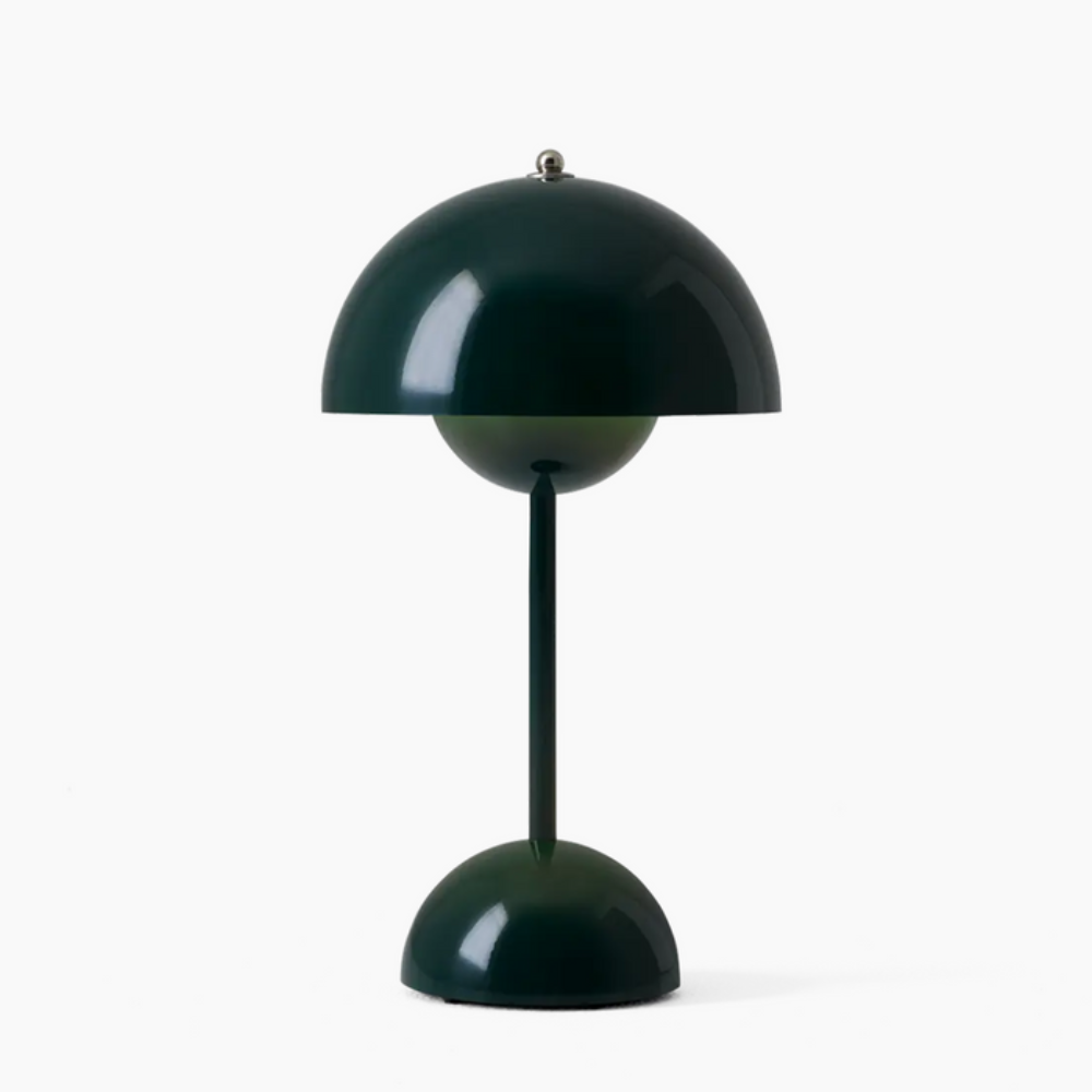 Cordless LED table lamp with adjustable brightness - perfect for the home, office or patio