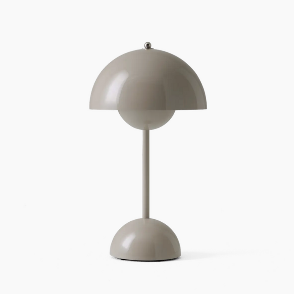 Cordless LED table lamp with adjustable brightness - perfect for the home, office or patio