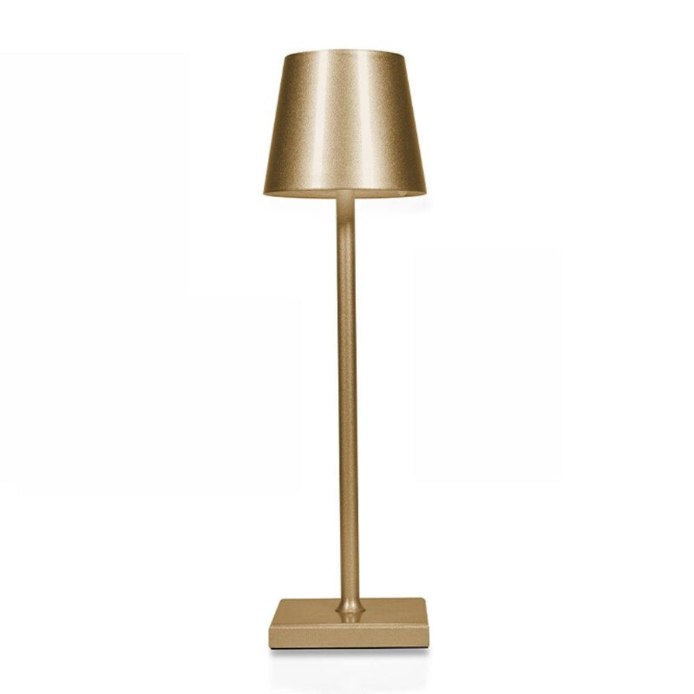 Dimmable cordless LED touch control table lamp
