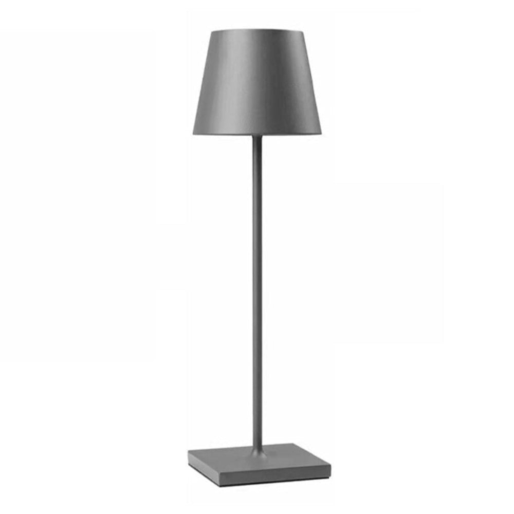 Dimmable cordless LED touch control table lamp