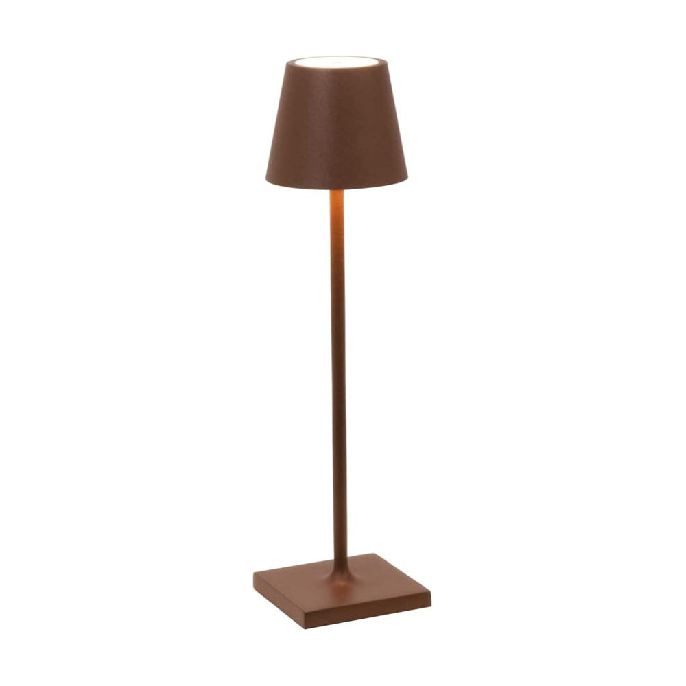 Dimmable cordless LED touch control table lamp