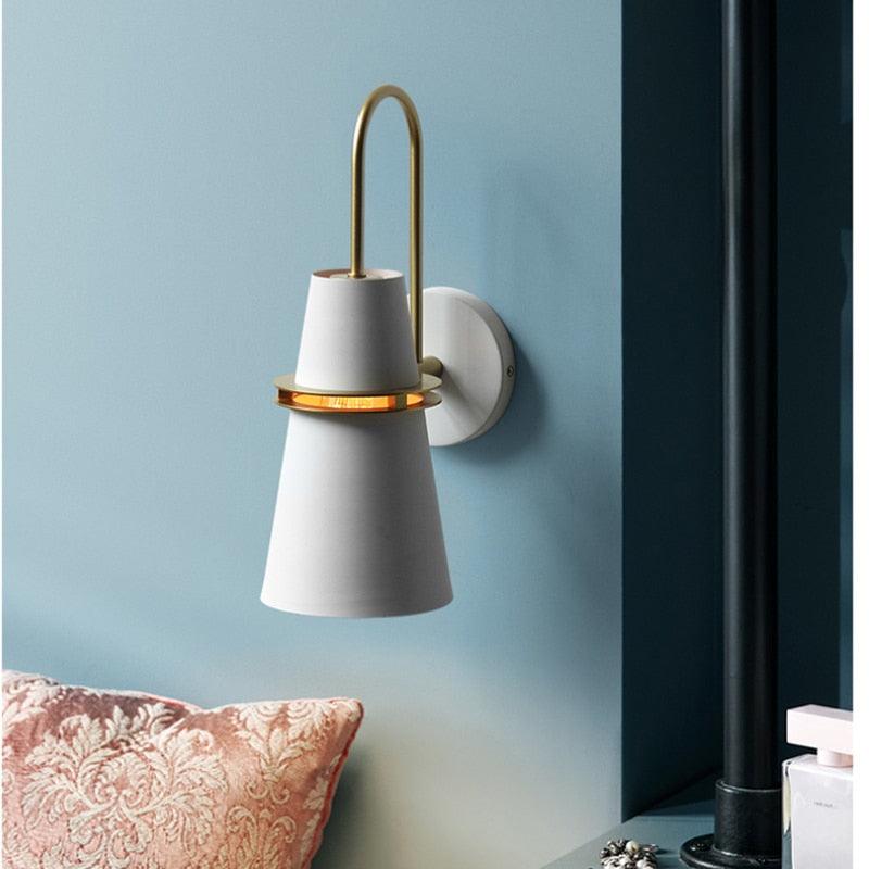 Designer Aluminum Wall Light, Adjustable Lighting for Bedroom or Living Room