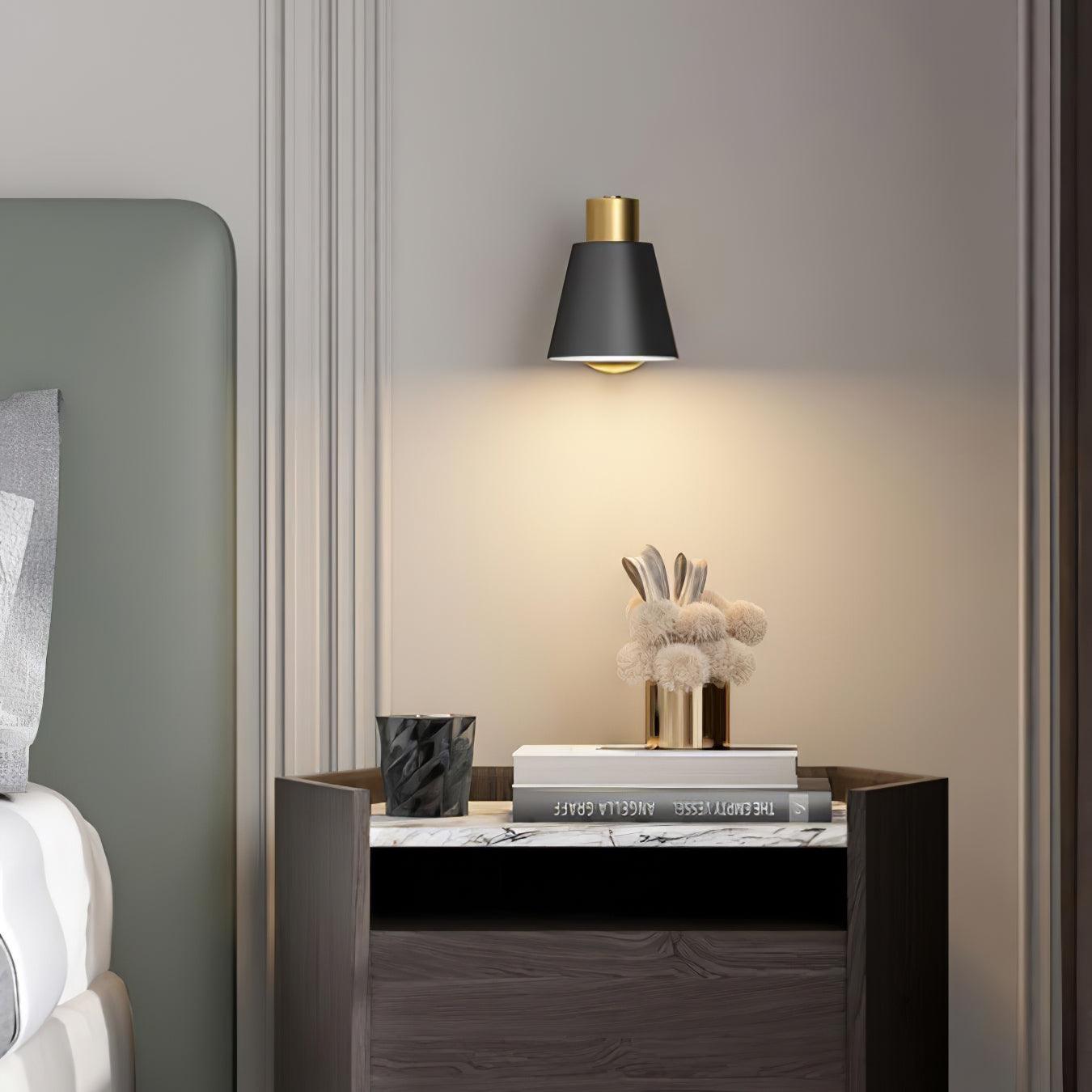 Adjustable Industrial Metal Wall Light for Living Room or Bedroom - Chic and Functional Lighting