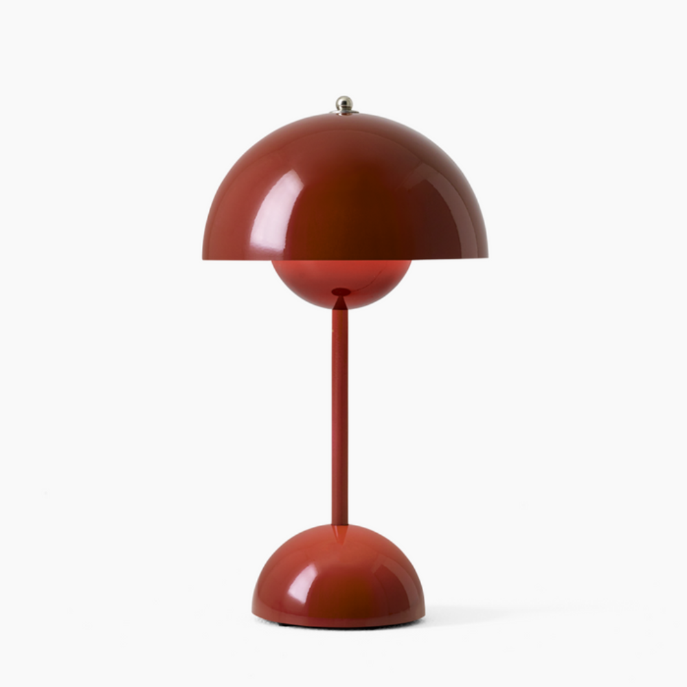 Cordless LED table lamp with adjustable brightness - perfect for the home, office or patio