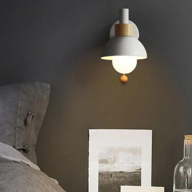 Colorful Design Aluminum Wall Light - Warm Light for Bedroom and Living Room