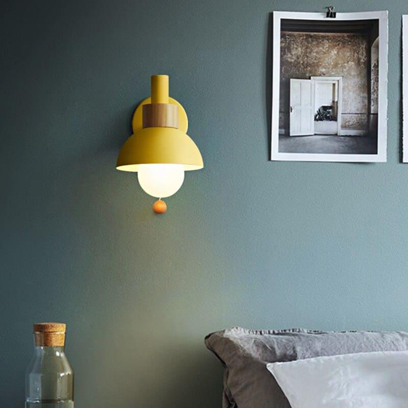 Colorful Design Aluminum Wall Light - Warm Light for Bedroom and Living Room